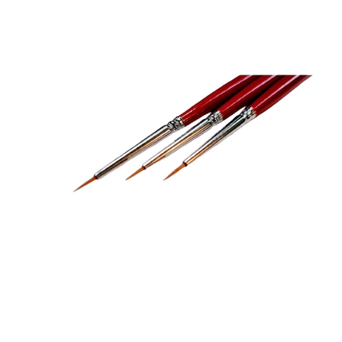 VP Leonhardy Modellers Miniature Detail Brush Set 3pcs