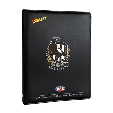 Select Cards Official AFL Collingwood Collector Card Album