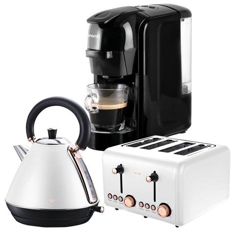 Pronti 3-in-1 Breakfast Set (White)