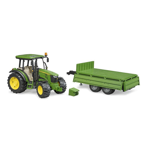 Bruder 1:16 John Deere 5115M Tractor with Tipping Trailer
