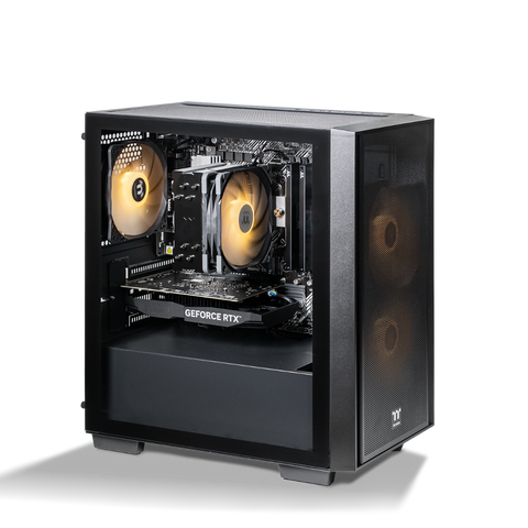 Thermaltake Genesis V5 Gaming Desktop PC (AMD 5500 / RTX 3050 / 16GB RAM)
