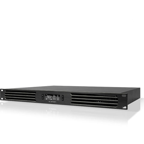 AC Infinity Cloudplate T6 Quiet Rack Cooling Fan System 1U Front Exhaust