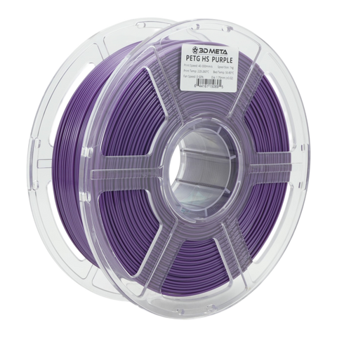 3D META High Speed PETG 3D Printing Filament - Purple