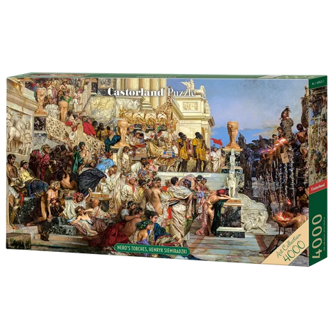 Castorland 4000-Pieces Neros Torches Puzzle