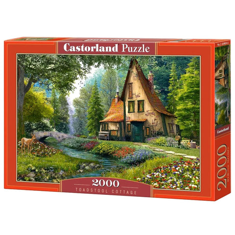 Castorland 2000-Pieces Toadstool Cottage Puzzle