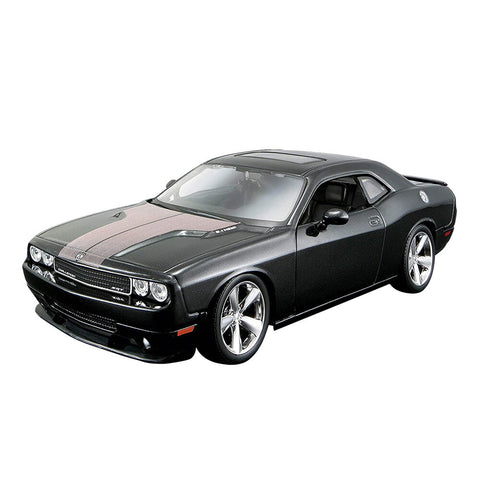 Maisto Licensed 1:24 Scale Assembly Line Dodge Challenger SRT 8 2008 Diecast Model Car Black