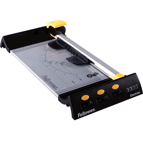 Fellowes Electron Rotary Trimmer 10 Sheet A3 Black/Silver Paper Cutter