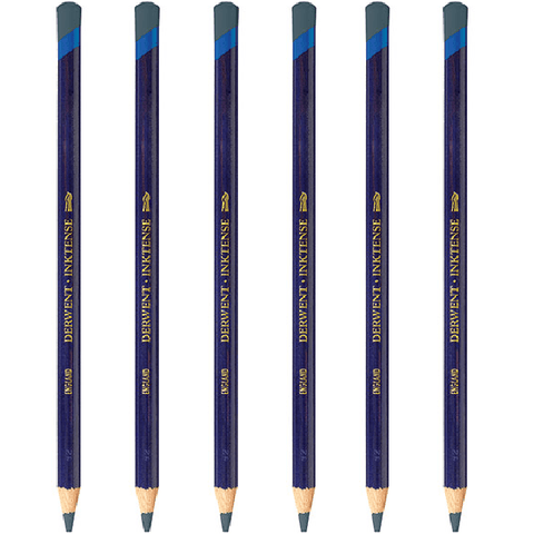 Derwent Inktense Pencil Chinese Ink 2030 Pack 6