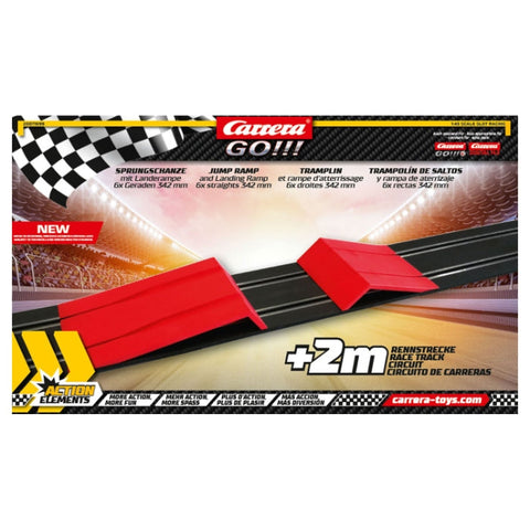 Carrera 1/43 Track System Action Pack Jump Ramp Set with Track