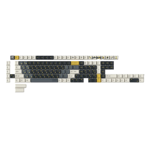 Keychron Cherry Profile Dye-Sub PBT Full Keycap Set (Retro Garage)
