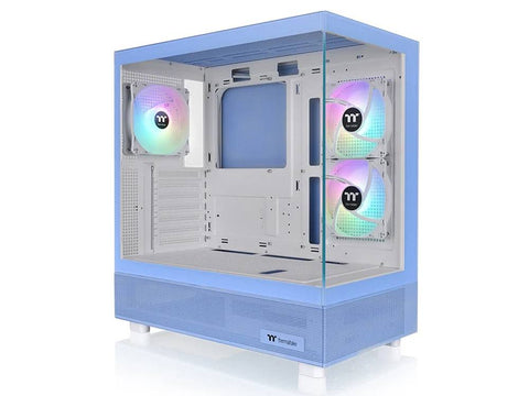 Thermaltake View 270 Plus TG ARGB Mid-Tower Case - Hydrangea Blue Edition