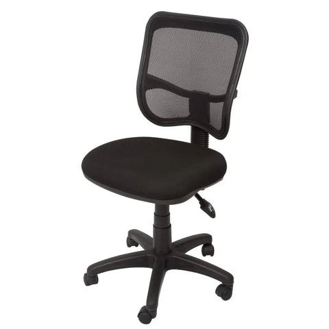 Rapidline EM300 Operator Chair Medium Back Fabric Black