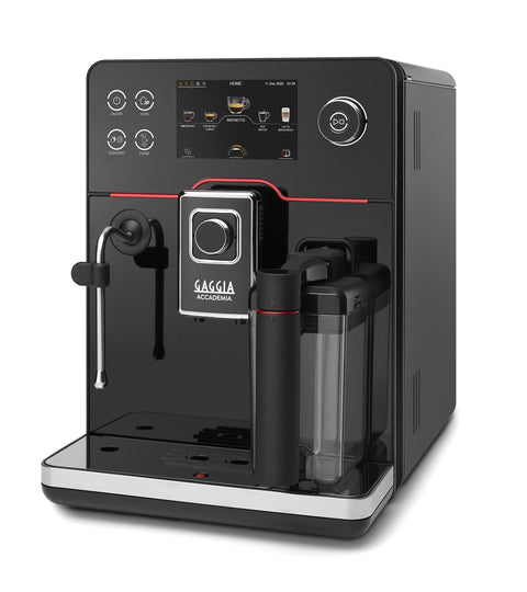 Gaggia New Accademia Glass + Milk Carafe (Black)