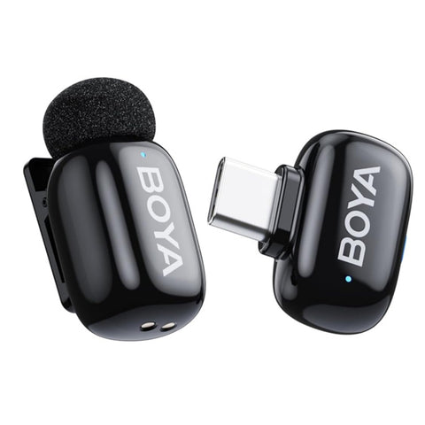 BOYA Mini 2 Dual Wireless Microphone - USB-C (Black)