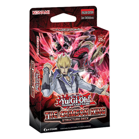 Konami YuGiOh! The Crimson King Structure Deck