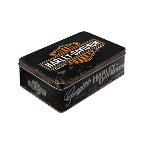 Nostalgic-Art Storage Tin Vintage Harley-Davidson Design 23x16x7cm