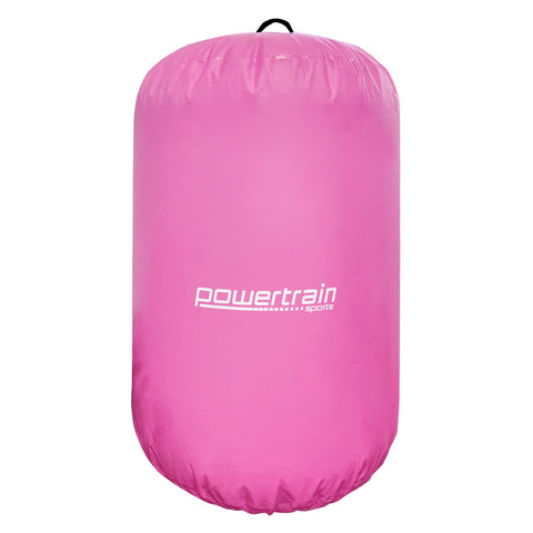 Powertrain Inflatable Air Barrel Exercise Roller (Pink)