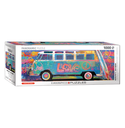 Eurographics 1000pc VW Love Splash Panorama Puzzle