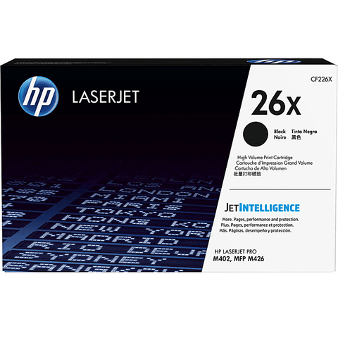 HP 26X Toner Ink Cartridge High Yield Black Laserjet Pro MFP M426 M402