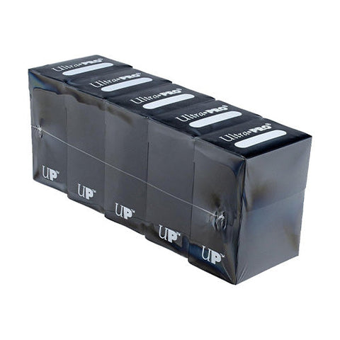 Ultra Pro Deck Box Bundle Black 5 Pack