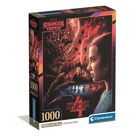 Clementoni Puzzle Stranger Things S4 1,000 Pieces