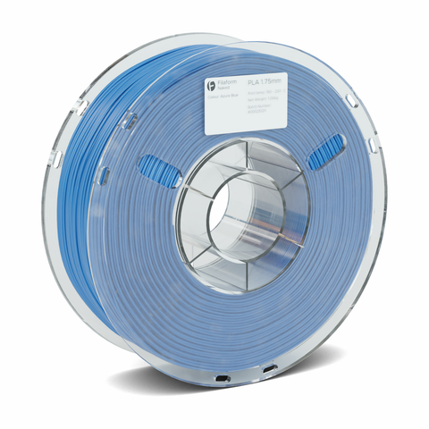 Filaform Naked PLA 3D Printer Filament 1.75mm 1kg (Azure Blue)