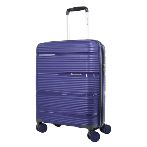 Pierre Cardin Normandy Cabin 55L Hard Shell Case Suitcase Travel Luggage (Lilac)