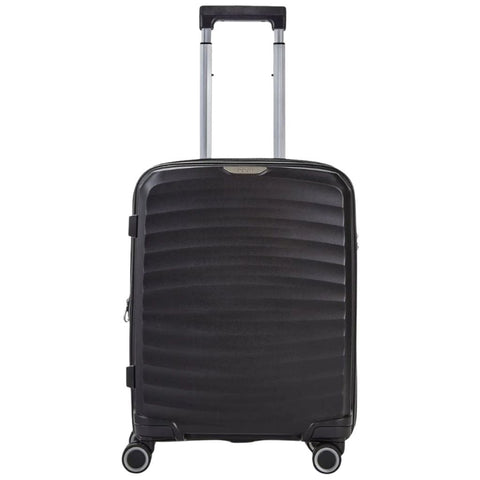 Rock Sunwave 54cm Carry On Hardsided Luggage - Black