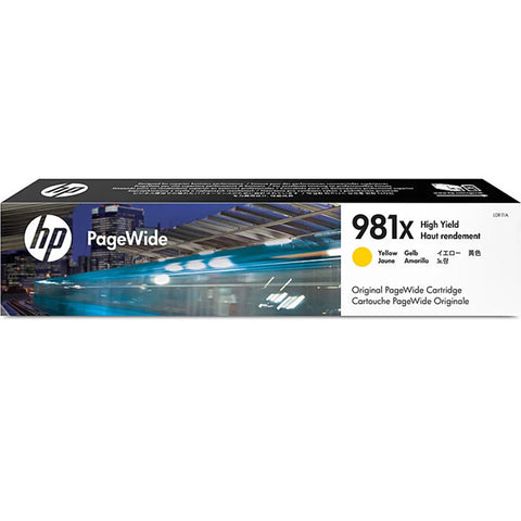 HP 981X Ink Toner Cartridge High Yield (Yellow)