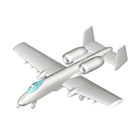 Hobby Boss 1/72 A-10A Thunderbolt II Plastic Kit