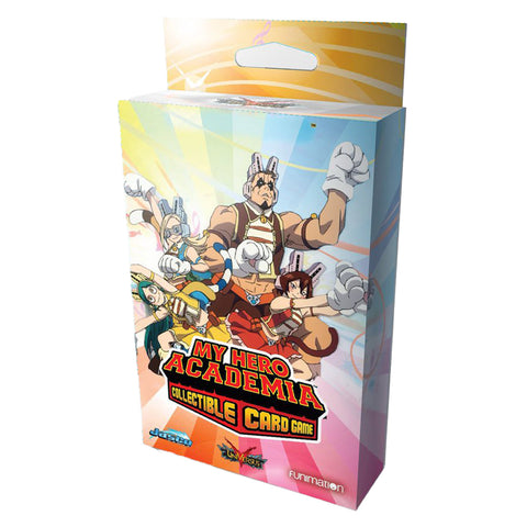 Jasco Games My Hero Academia CCG Wave 3 Wild Wild Pussycats Deck-Loadable Content