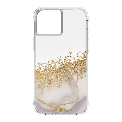 Case-Mate Karat iPhone 14 Plus in White Marble