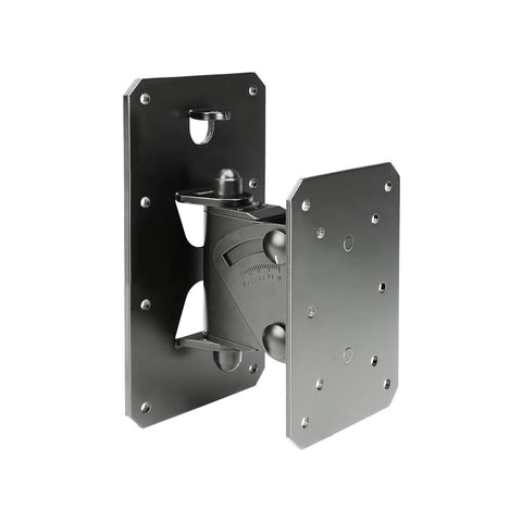 Gravity SPWMBS30B Tilt & Swivel Steel Wall Mount Holder For Speaker 30KG Black