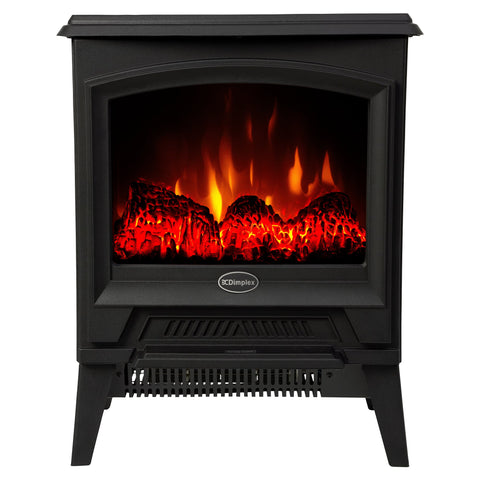 Dimplex Casper 2000W Optiflame LED Electric Fireplace Heater with Fire Effect