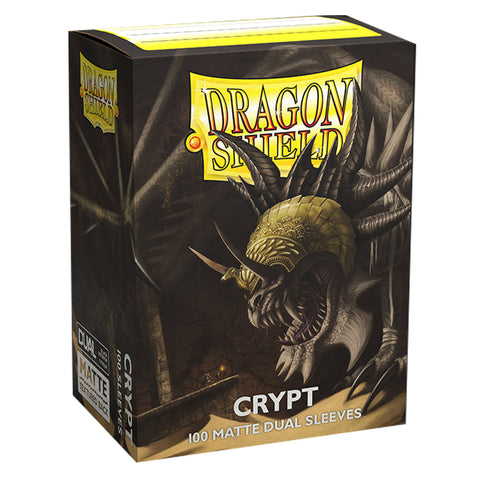 Arcane Tinmen Dragon Shield Standard 100ct Dual Matte Crypt Grey Sleeves 63x88mm