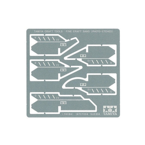 Tamiya Fine Craft Saws (Photo-Etched)