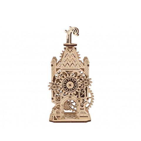 Ugears Old Clock Tower Wooden Mechanical Model Assembly Kit