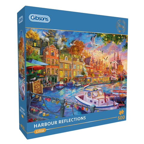 Gibsons 500pc Harbour Reflections Puzzle