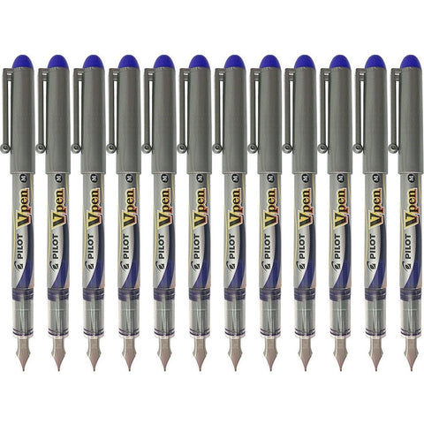 Pilot Disposable Fountain V Pen (Blue) [Box 12]