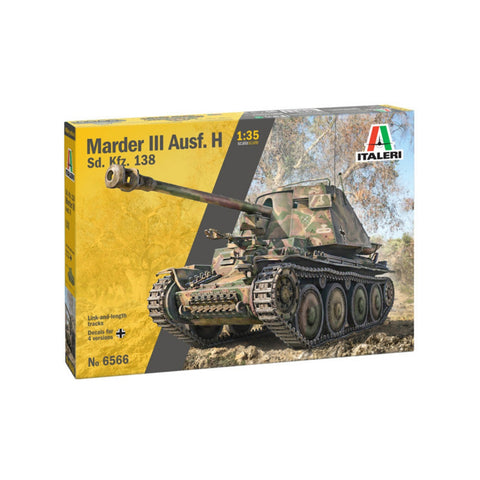 Italeri 1/35 Sd. Kfz. 138 Marder III H With Crew