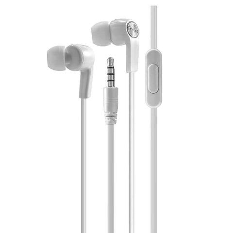 Laser Wired In-Ear Earphones (White)