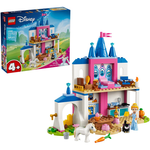 LEGO 43283 Cinderella Animal Friends Castle - Disney