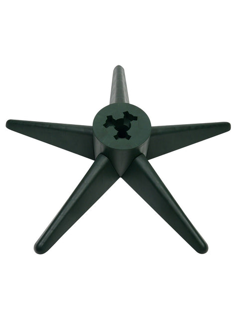 Christmas Warehouse - TREEST14 Artificial Christmas Tree Replacement Stand | Universal 5-Leg 19mm-32mm Pole Green