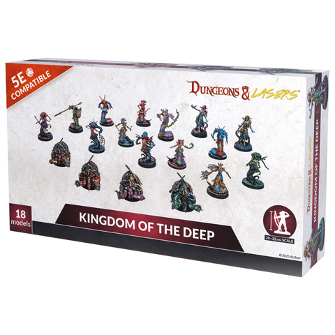 Dungeons & Dragons Dungeons & Lasers: Miniatures Kingdom Of The Deep