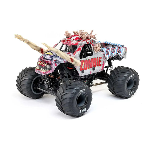 Losi Mini LMT Zombie Monster Truck RTR - Red