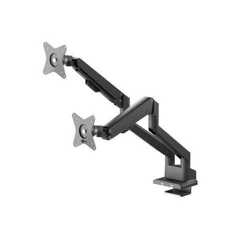 Goobay Monitor Mount Dual Arm Gas Spring PRO VESA 17-32" (Black)