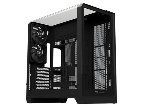 Thermaltake View 390 TG Curved Tempered Glass ATX Mid Tower Case - Black