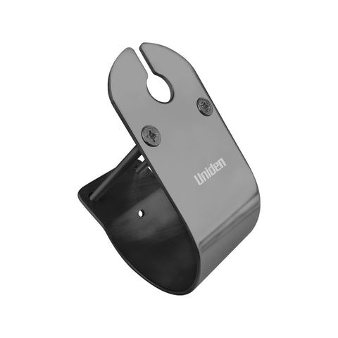 Uniden MBU-04BK - 76mm Glossy Stainless Steel Bull Bar Mount with Cable Slot