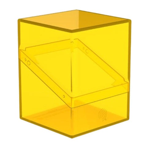 Ultimate Guard Boulder 100+ Clear Amber Deck Box
