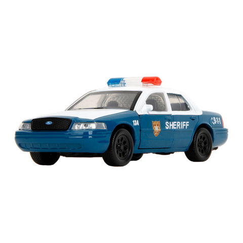 Jada 1:32 Walking Dead Rick Grimes' Ford Crown Victoria Police Car Diecast Model